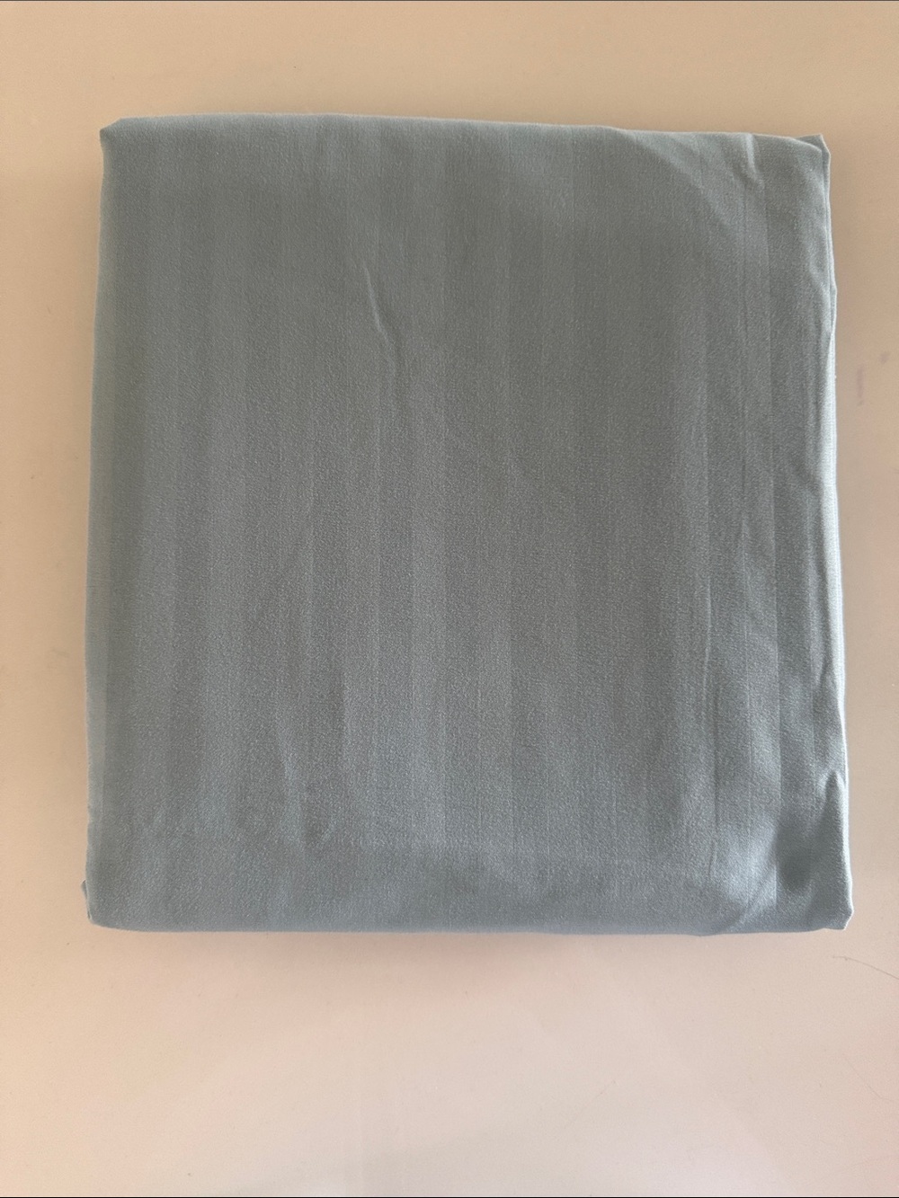 Waverly Soft Turquoise Striped King size pillow shams